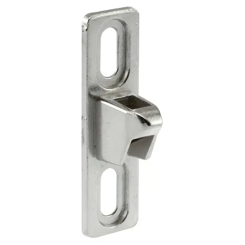 Sliding Door Keeper 3/4" Wide Diecast - Chrome Finish Sliding Door Keeper 3/4" Wide Diecast - Chrome Finish