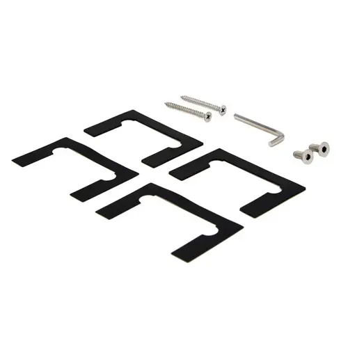 Preston Series Swinging Glass Door Lock With Indicator - Matte Black Preston Series Swinging Glass Door Lock With Indicator - Matte Black