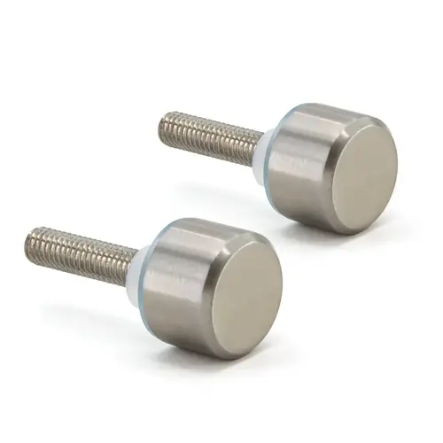 Pull/Towel Bar - "Tall" Stud Replacement Cap - Brushed Nickel Pull/Towel Bar - "Tall" Stud Replacement Cap - Brushed Nickel