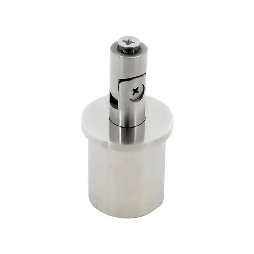Adjustable Stem For 1.9" O.D. Pipe Rail - Polished Stainless Adjustable Stem For 1.9" O.D. Pipe Rail - Polished Stainless