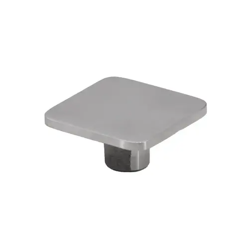 Replacement Caps For 2" Square Pipe Rail - Brushed Stainless Replacement Caps For 2" Square Pipe Rail - Brushed Stainless