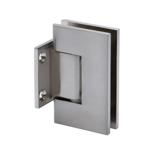 Glendale Adjustable Square Wall Mount Hinge Short Back Plate - Brushed Nickel Glendale Adjustable Square Wall Mount Hinge Short Back Plate - Brushed Nickel