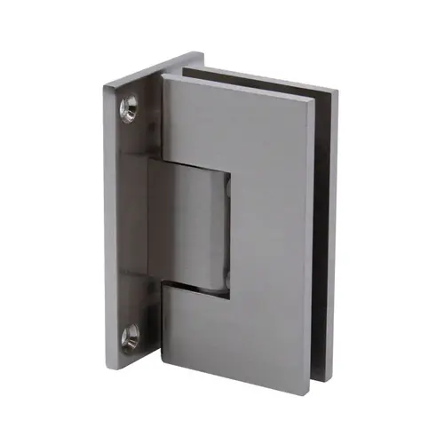 Glendale Series Wall Mount Hinge - Full Back Plate - Brushed Nickel Glendale Series Wall Mount Hinge - Full Back Plate - Brushed Nickel