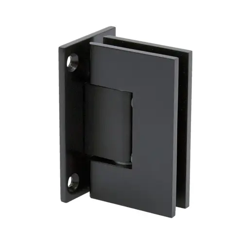 Glendale Series Wall Mount Hinge - Full Back Plate - Matte Black Glendale Series Wall Mount Hinge - Full Back Plate - Matte Black
