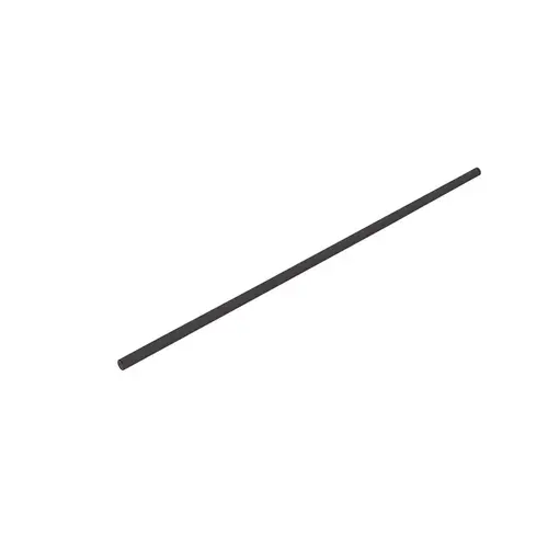3/4" Diameter Support Bar Tubing 51" Long - Matte Black 3/4" Diameter Support Bar Tubing 51" Long - Matte Black
