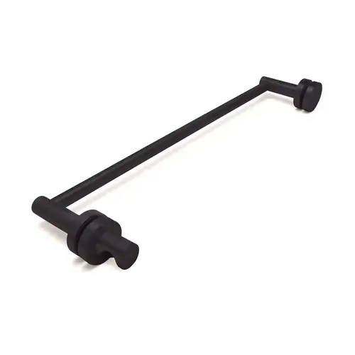 Elite Towel Bar With Finger Grip Knob, Brass Material, Tubular Construction, 18" Center To Center, Oil Rubbed Bronze Finish Elite Towel Bar With Finger Grip Knob, Brass Material, Tubular Construction, 18" Center To Center, Oil Rubbed Bronze Finish