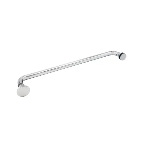 24" Towel Bar/Classic Knob Combo - Polished Chrome 24" Towel Bar/Classic Knob Combo - Polished Chrome