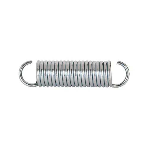 Extension Spring - Spring Steel Construction - Nickel-Plated Finish - 0.105 Ga x 3/4" x 3-1/8" - Single Loop Open - pack of 2 Extension Spring - Spring Steel Construction - Nickel-Plated Finish - 0.105 Ga x 3/4" x 3-1/8" - Single Loop Open - pack of 2