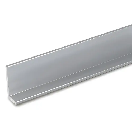 L-Bar 3/8"Extrusion - Clear Anodized  36" Length