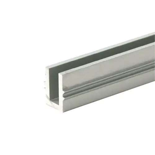 TRS100 Top Hung Rolling System Bottom Track 120" Long - Satin Anodized TRS100 Top Hung Rolling System Bottom Track 120" Long - Satin Anodized