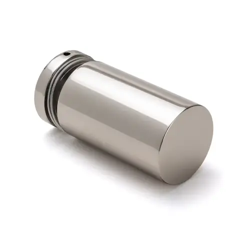 Round Single-Sided Shower Knob - Polished Nickel