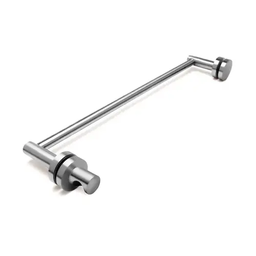 Elite Towel Bar With Finger Grip Knob, Brass Material, Tubular Construction, 18" Center To Center, Polished Chrome Finish Elite Towel Bar With Finger Grip Knob, Brass Material, Tubular Construction, 18" Center To Center, Polished Chrome Finish