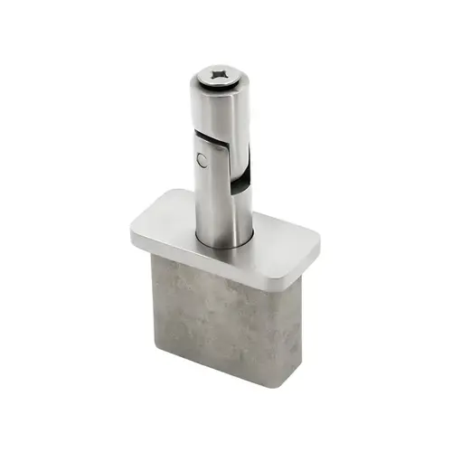 Adjustable Stem For 1" x 2" Rectangular Rail - Polished Stainless Adjustable Stem For 1" x 2" Rectangular Rail - Polished Stainless