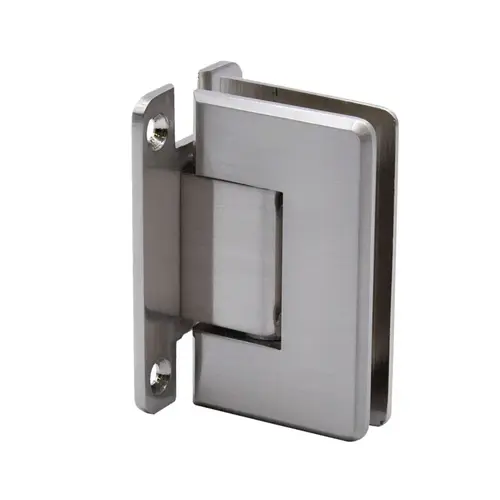 Preston Adjustable Wall Mount Hinge Adjustable Full Back Plate - Brushed Nickel Preston Adjustable Wall Mount Hinge Adjustable Full Back Plate - Brushed Nickel