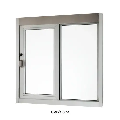Self-Close Window X0 - 48" x 48" - 1" Insulated Glass - Satin Anodized Self-Close Window X0 - 48" x 48" - 1" Insulated Glass - Satin Anodized