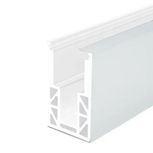 Cladding Wrap Fascia Mount - 10' Long - Satin Anodized Cladding Wrap Fascia Mount - 10' Long - Satin Anodized