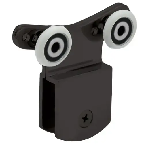Premium Series Hanger Bracket With Rollers - Oil Rubbed Bronze Premium Series Hanger Bracket With Rollers - Oil Rubbed Bronze