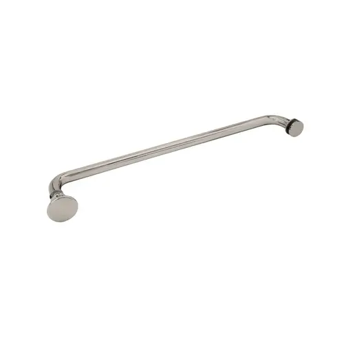 24" Towel Bar/Classic Knob Combo - Brushed Nickel 24" Towel Bar/Classic Knob Combo - Brushed Nickel