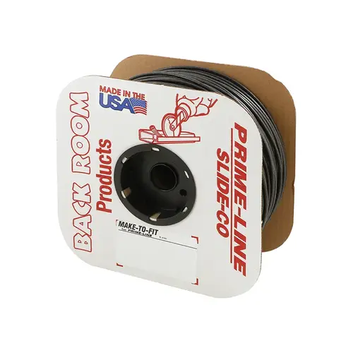 0.270" x 500 Ft. Roll Black Foam Screen Spline 0.270" x 500 Ft. Roll Black Foam Screen Spline