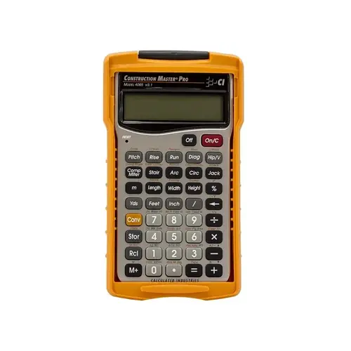 Construction Master Pro Calculator Case Construction Master Pro Calculator Case