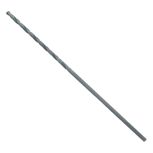 1/8" Fractional Sized Straight Shank Drill Bit 6" Long Black