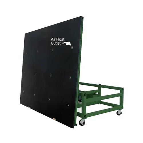 8' x 10' Counterbalance Tilt-Top Carpeted Glass Cutting Table With 12 Outlet Air Float 7379 8' x 10' Counterbalance Tilt-Top Carpeted Glass Cutting Table With 12 Outlet Air Float 7379