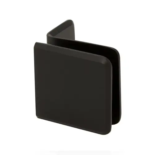 FHC CBU60RB Beveled Wall Mount Glass Clamps, Brass Material, Small Leg Design, 3/8" to 1/2" Glazing Thickness, Oil Rubbed Bronze Finish Beveled Wall Mount Glass Clamps, Brass Material, Small Leg Design, 3/8" to 1/2" Glazing Thickness, Oil Rubbed Bronze Finish