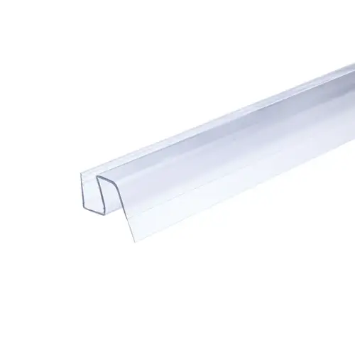 Clearwater Bottom Sweep With Drip Rail for 1/2" Glass 40" Length
