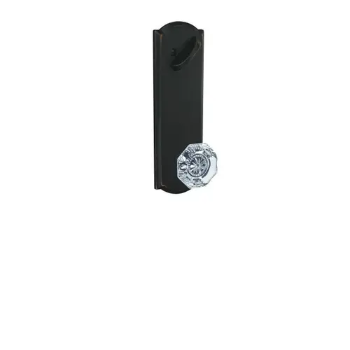 Custom Alexandria Knob with Camelot Escutcheon Interior Active Trim with 16680 Latch and 10269 Strike Aged Bronze Finish Custom Alexandria Knob with Camelot Escutcheon Interior Active Trim with 16680 Latch and 10269 Strike Aged Bronze Finish