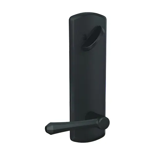 Custom Dempsey Lever with Greenwich Escutcheon Interior Active Trim with 16680 Latch and 10269 Strike Matte Black Finish Custom Dempsey Lever with Greenwich Escutcheon Interior Active Trim with 16680 Latch and 10269 Strike Matte Black Finish