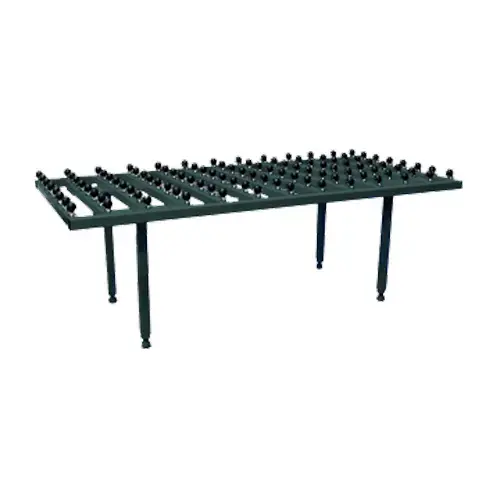 84" x 120" Glass Transfer Table With Non-Marring Caster On 6" x 8" Centers 84" x 120" Glass Transfer Table With Non-Marring Caster On 6" x 8" Centers