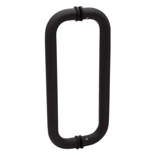 12" Pull- 1" Back to Back Pull Handles - Matte Black