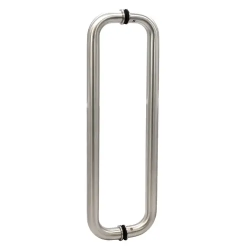 18" Pull- 1" Back to Back Pull Handles - Brushed Stainless Steel 18" Pull- 1" Back to Back Pull Handles - Brushed Stainless Steel