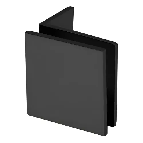 FHC CSU60RB Square Wall Mount Glass Clamps with Small Leg, Brass Material, 90 Degree Mounting Angle, 3/8" to 1/2" Glazing Thickness, Oil Rubbed Bronze Finish Square Wall Mount Glass Clamps with Small Leg, Brass Material, 90 Degree Mounting Angle, 3/8" to 1/2" Glazing Thickness, Oil Rubbed Bronze Finish