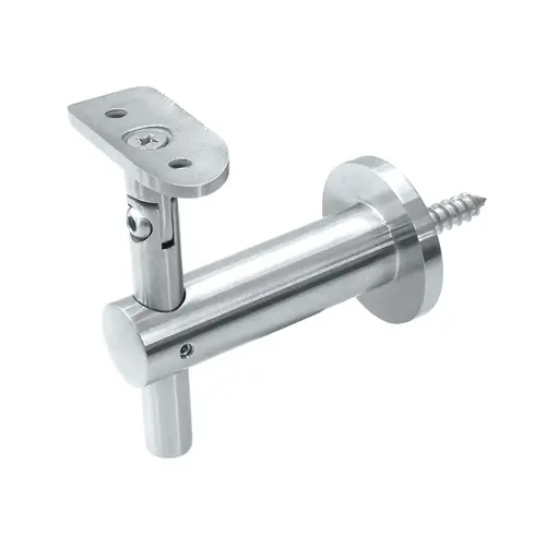 Elysian Series Bracket Wall Mounted Handrail - Polished Stainless Elysian Series Bracket Wall Mounted Handrail - Polished Stainless