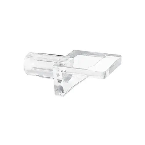 1/4" Clear Plastic 5 Lbs. Shelf Peg - pack of 8 1/4" Clear Plastic 5 Lbs. Shelf Peg - pack of 8