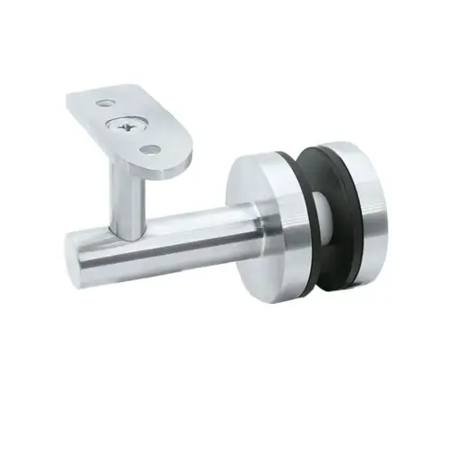 Melrose Series Bracket - Glass Mounted Handrail - Polished Stainless Melrose Series Bracket - Glass Mounted Handrail - Polished Stainless