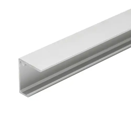 Masteroll Open Single Overhead Track- Satin Anodized 72" Stock Length - pack of 2 Masteroll Open Single Overhead Track- Satin Anodized 72" Stock Length - pack of 2