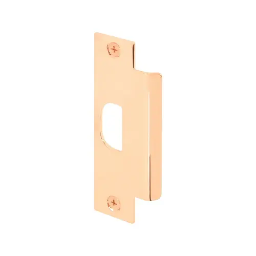 Asa Commercial Solid Polished Brass Strike Plate (Single Pack) Asa Commercial Solid Polished Brass Strike Plate (Single Pack)