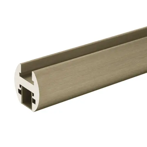 Adjustable Shower Door Header Kit 95" Long - Brushed Bronze