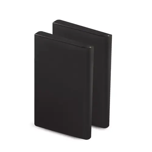 Shower Door Hinge Limit Plates 2.5mm Thick - Oil Rubbed Bronze Shower Door Hinge Limit Plates 2.5mm Thick - Oil Rubbed Bronze