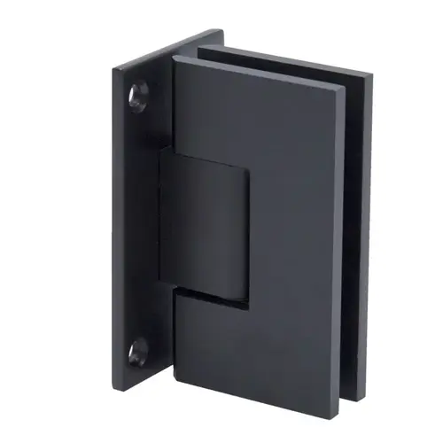 Venice Adjustable Square Wall Mount Hinge Full Back Plate, Brass with Stainless Steel Back Plate, Oil Rubbed Bronze Finish