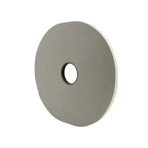 Double-Sided Foam Glazing Tape 1/8" x 1/2" x 100' - Gray Double-Sided Foam Glazing Tape 1/8" x 1/2" x 100' - Gray