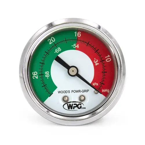 Wood's Vacuum Gauge 2" Dial