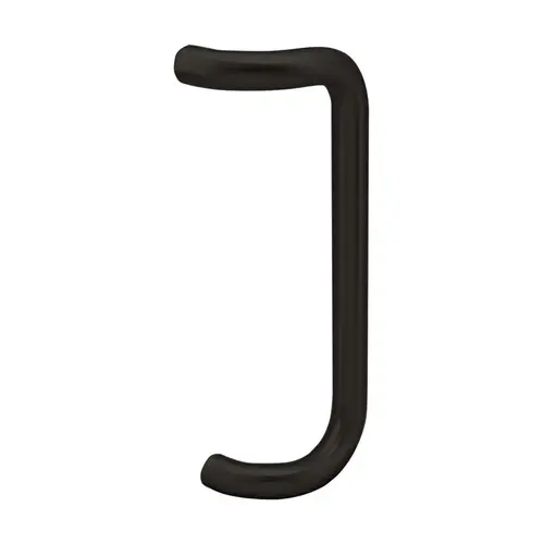 Single Offset 12" Pull with Thru Bolt - Bronzed Anodized Single Offset 12" Pull with Thru Bolt - Bronzed Anodized