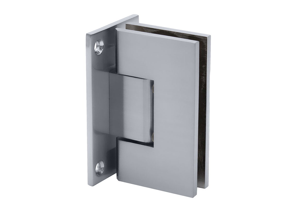 FHC Venice Square Wall Mount Hinge Brass Material Polished Nickel Finish