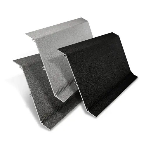 1" x 4" Z-Blade - Aluminum 12' 2" Long - Powder Coat Finish 1" x 4" Z-Blade - Aluminum 12' 2" Long - Powder Coat Finish