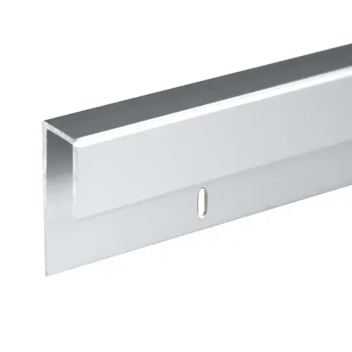 Deep Nose J-Bar- Polished Aluminum  60" Length