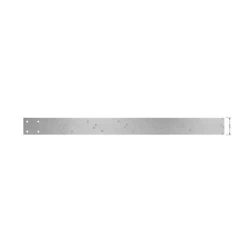 6" x 42" Left Hand Prepped Outrigger 1/4" Thick Aluminum for Airfoil Blade - Satin Anodized 6" x 42" Left Hand Prepped Outrigger 1/4" Thick Aluminum for Airfoil Blade - Satin Anodized