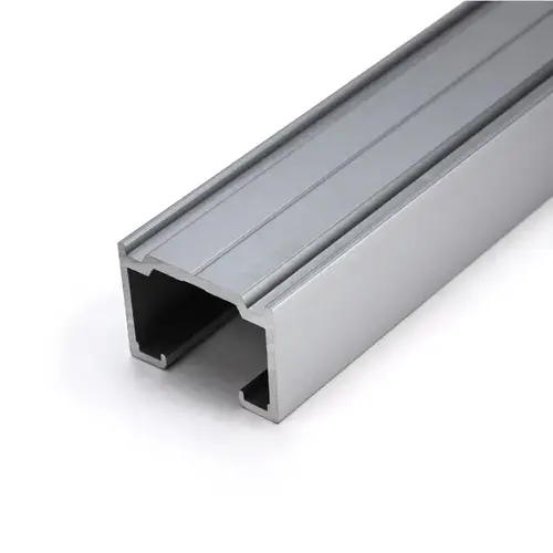 Pass-Thru Window Top Track- Clear Anodized 144" Length Pass-Thru Window Top Track- Clear Anodized 144" Length